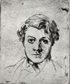 Degas, Edgar Germain Hilaire: Portrt des Ren de Gas, Bruder des Knstlers