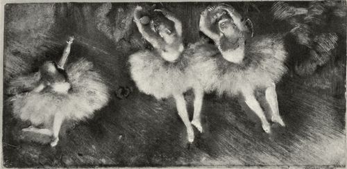 Degas, Edgar Germain Hilaire: Drei Tnzerinnen