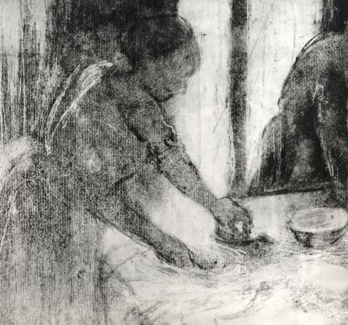 Degas, Edgar Germain Hilaire: Die Bglerinnen, Detail