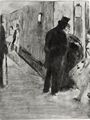 Degas, Edgar Germain Hilaire: Ludovic Halévy im Gespräch mit Madame Cardinal