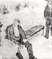 Degas, Edgar Germain Hilaire: Zwei Mnner und zwei Tnzerinnen