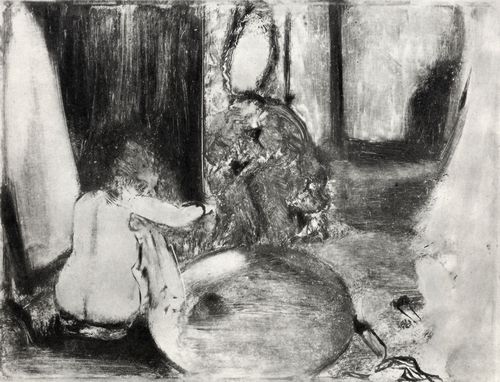 Degas, Edgar Germain Hilaire: Der Badezuber