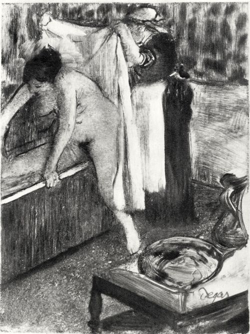 Degas, Edgar Germain Hilaire: Nach dem Bade