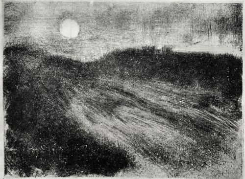 Degas, Edgar Germain Hilaire: Mondaufgang