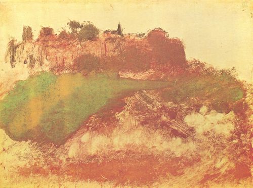 Degas, Edgar Germain Hilaire: Monotypie: Dorf