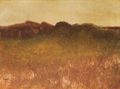 Degas, Edgar Germain Hilaire: Landschaft mit klarem Himmel