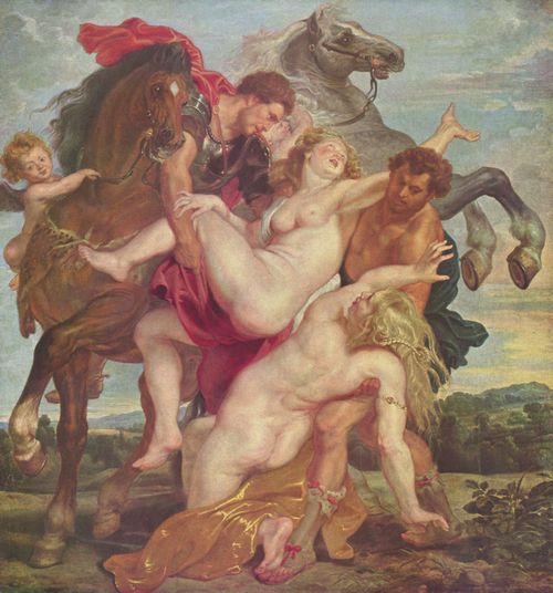 Rubens, Peter Paul: Raub der Tchter des Leukippos