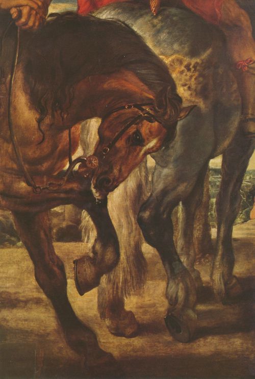 Rubens, Peter Paul: Der Lanzenstich, Detail