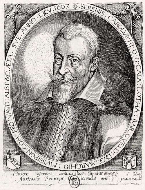 Callot, Jacques: Portrt Karl III., Herzog von Lothringen