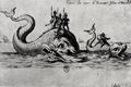 Callot, Jacques: Illustration zu Henri Humberts »Combat  la barrire«, Der Einzug der Herren Vroncourt, Thyllon und Marimont