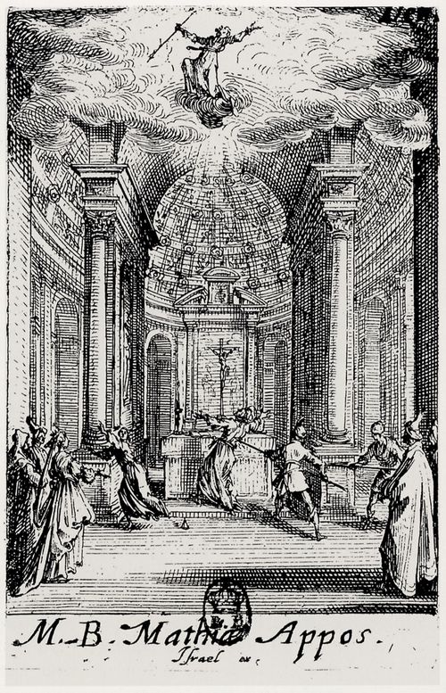 Callot, Jacques: Folge »Das Martyrium der Apostel«, Hl. Matthias
