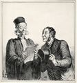 Daumier, Honoré: Alles vorhanden, nur kein Vorschuss