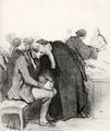 Daumier, Honoré: Lassen Sie sich getrost beleidigen, ich werde gleich loslegen.