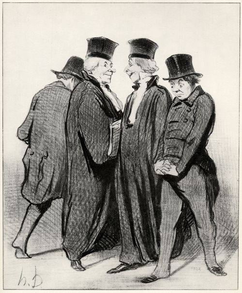 Daumier, Honor: Erst in zwei Instanzen verloren, – wir gehen ans Reichsgericht.