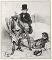 Daumier, Honor: Was heit hier Mitmensch Das ist mein Hausmann!