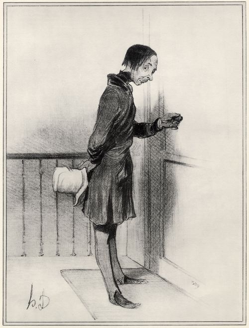 Daumier, Honor: Bettler
