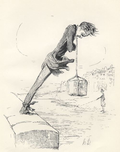 Daumier, Honor: Das letzte Bad