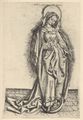 Meister E.S.: Maria mit dem Rosenkranz