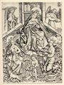 Meister E.S.: Madonna mit zwei Heiligen [2]