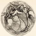 Meister E.S.: Wappen mit Reibeisen