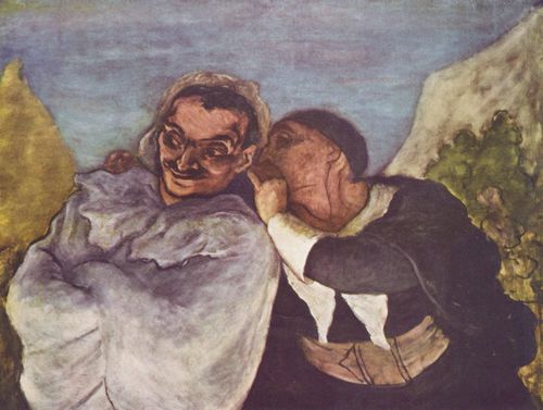 Daumier, Honor: Crispin und Scapin