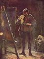 Daumier, Honoré: Der Maler vor der Staffelei