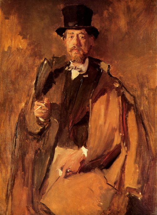 Leibl, Wilhelm Maria Hubertus: Porträt des Malers Paul v. Szinyei-Merse