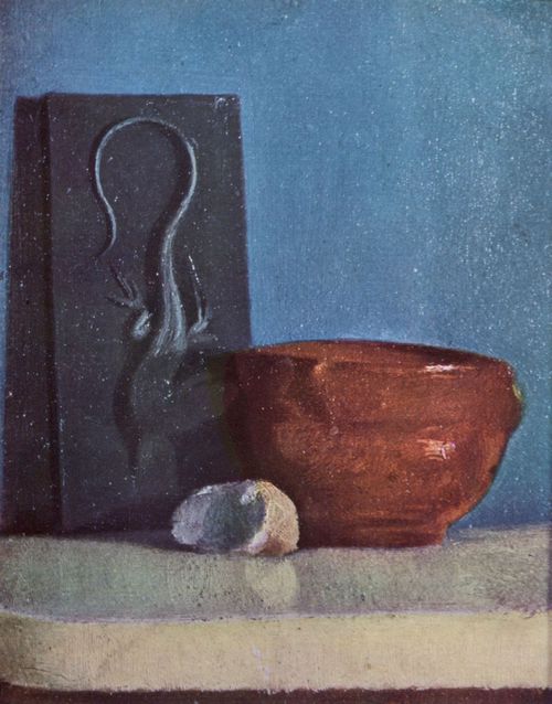 Degas, Edgar Germain Hilaire: Stillleben mit Eidechse