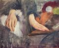 Degas, Edgar Germain Hilaire: Handstudie