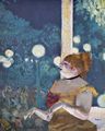 Degas, Edgar Germain Hilaire: Im Konzertcafé: Das Lied des Hundes