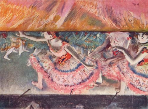 Degas, Edgar Germain Hilaire: Der Vorhang fllt