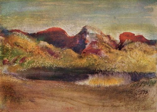 Degas, Edgar Germain Hilaire: See und Berge