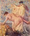 Degas, Edgar Germain Hilaire: Ausstieg aus der Badewanne