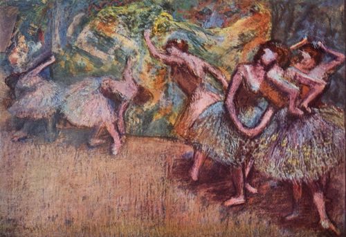 Degas, Edgar Germain Hilaire: Ballettszene