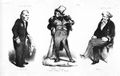 Daumier, Honoré: Drei Aprilrichter