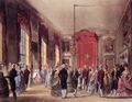 Rowlandson, Thomas: Der Mikrokosmos von London (London als Miniatur): Salon im Palast von St. James