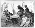 Daumier, Honor: Einfltigkeiten: Die Theatermutter