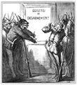 Daumier, Honoré: Aktuelles: Abrüstung – »Nach Ihnen«!