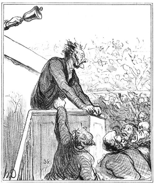 Daumier, Honor: Aktuelles: Die Sitzung verlief durchaus normal