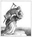 Daumier, Honoré: Aktuelles: Ein lahmes Ministerium auf dem Rücken der blinden Majorität