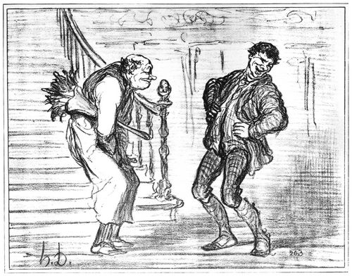 Daumier, Honor: Aktuelles: »Hihi, unser Herr ist nicht mehr Minister!«