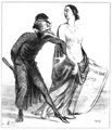 Daumier, Honoré: Aktuelles: Die französische Republik verzichtet auf den Arm des Royalisten
