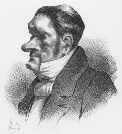 Daumier, Honor: Deputiertenbste: Fruchard (Mr. Fruch...)