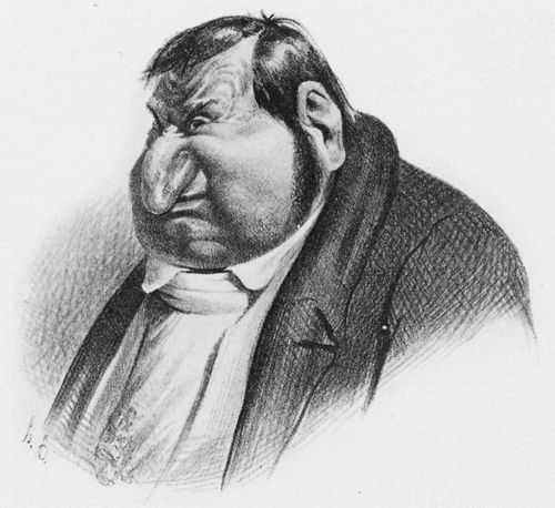 Daumier, Honor: Deputiertenbste: Chevandier de Valdorme (Chevandie...)
