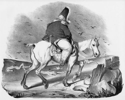 Daumier, Honor: Ritt durch die begeisterten Lande