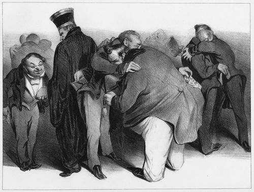 Daumier, Honor: Wir alle sind Ehrenmnner, vertragen wir uns, und Schluss mit dem, was war!