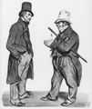 Daumier, Honoré: Zwei Rentner