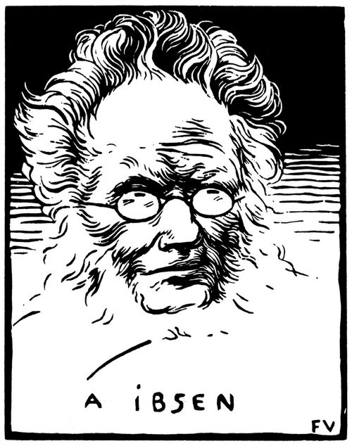 Vallotton, Flix: Henrik Ibsen