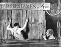 Daumier, Honoré: Die Badenden: Der Blick ins Damenbad