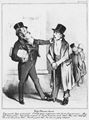 Daumier, Honoré: Robert Macaire: Robert Macaire als Anwalt